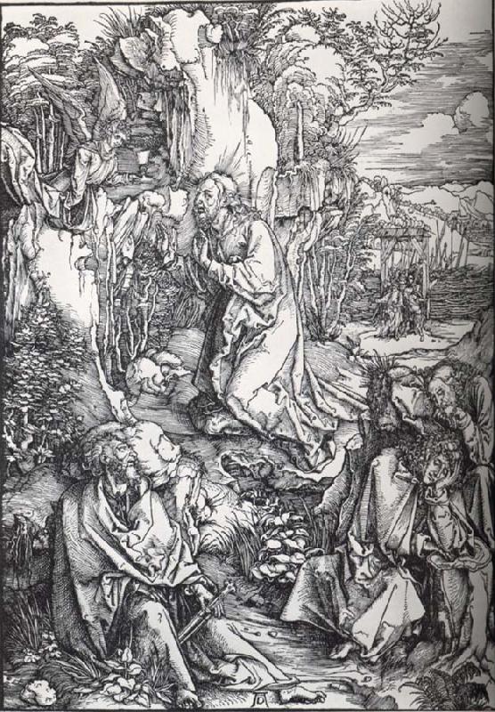 Albrecht Durer Agony in the Garden oil painting image